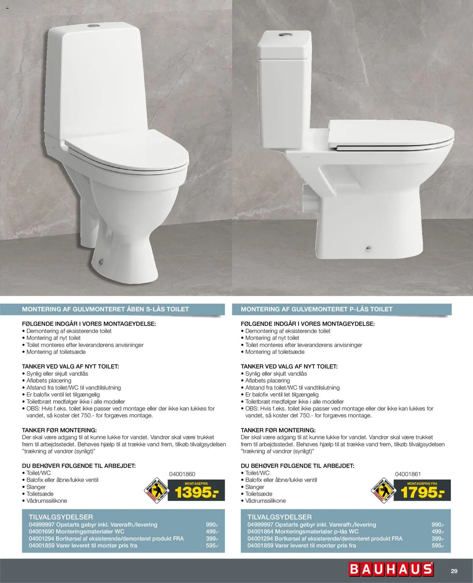 Bauhaus - Montageservice - page 29- valid from 01/01/2026