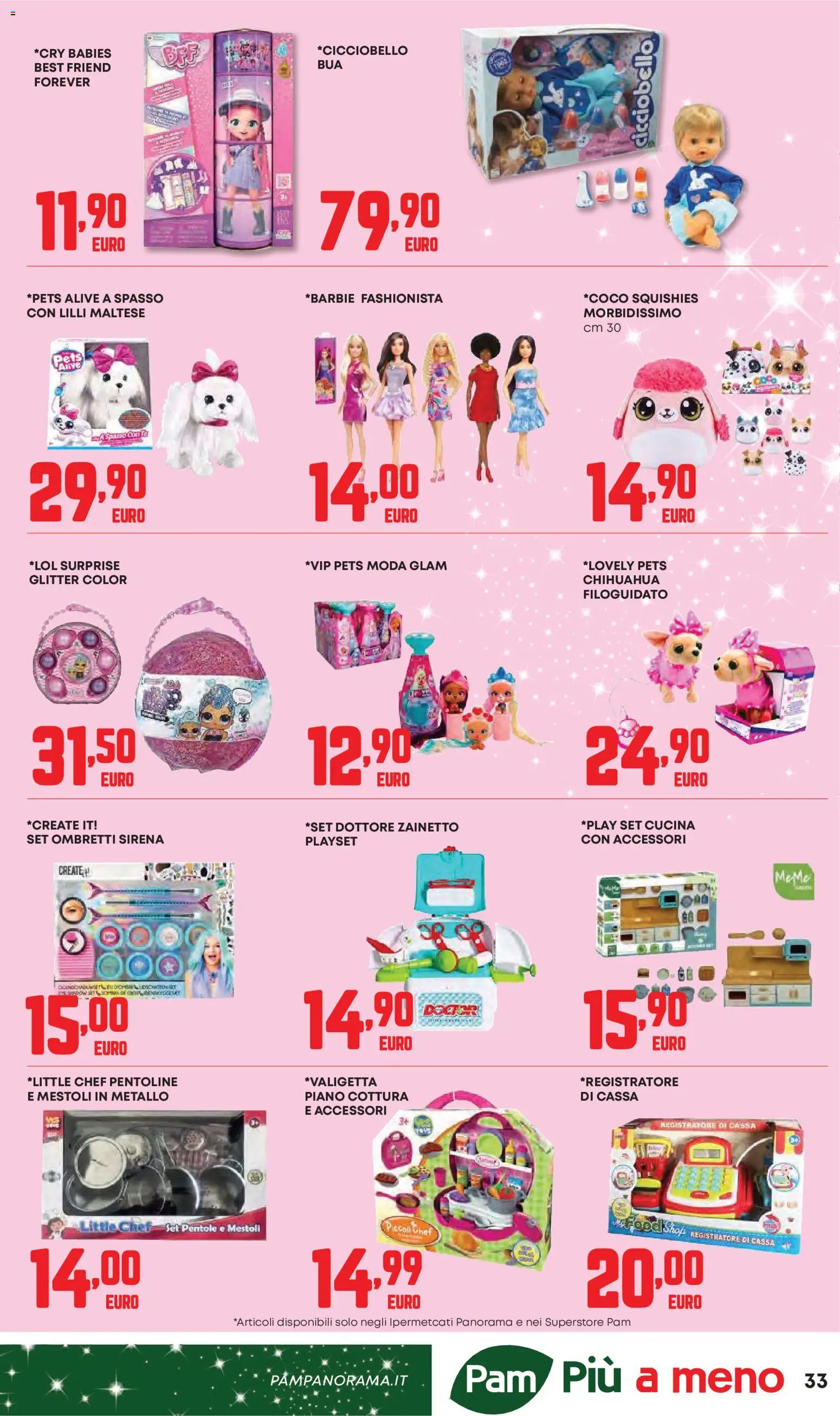 Panorama Feste catalogo - pagina 33 - valido dal 20/11/2025