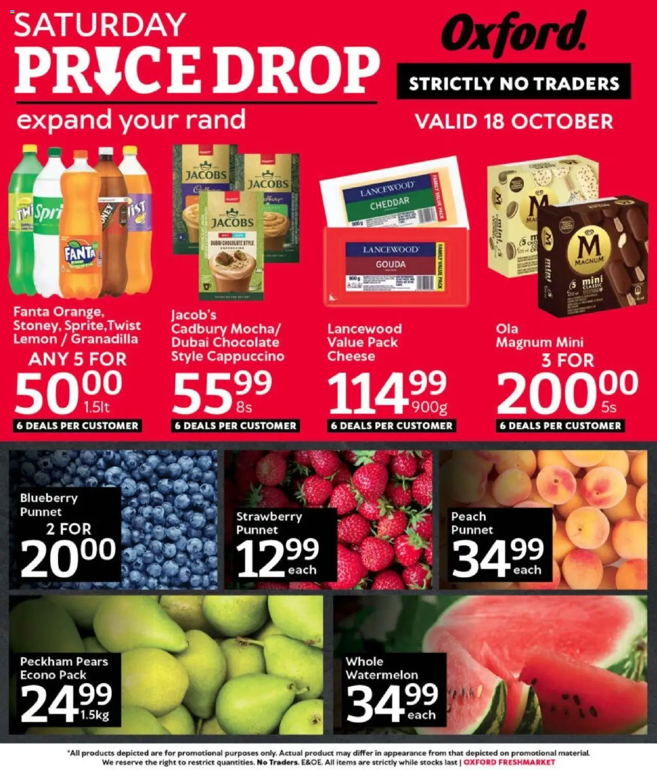 Oxford Freshmarket - Price Drop - page 1- valid from 18/10/2025