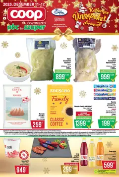 Előnézet COOP - Abc & Szuper / Tisza érvényes 2025.12.11.-tól