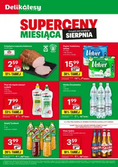 Podgląd Delikatesy Centrum Gazetka - Superceny Miesiąca ważny od 14.08.2025