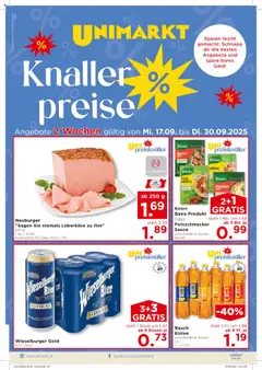 Vorschau Unimarkt Ost gültig ab 17.09.2025