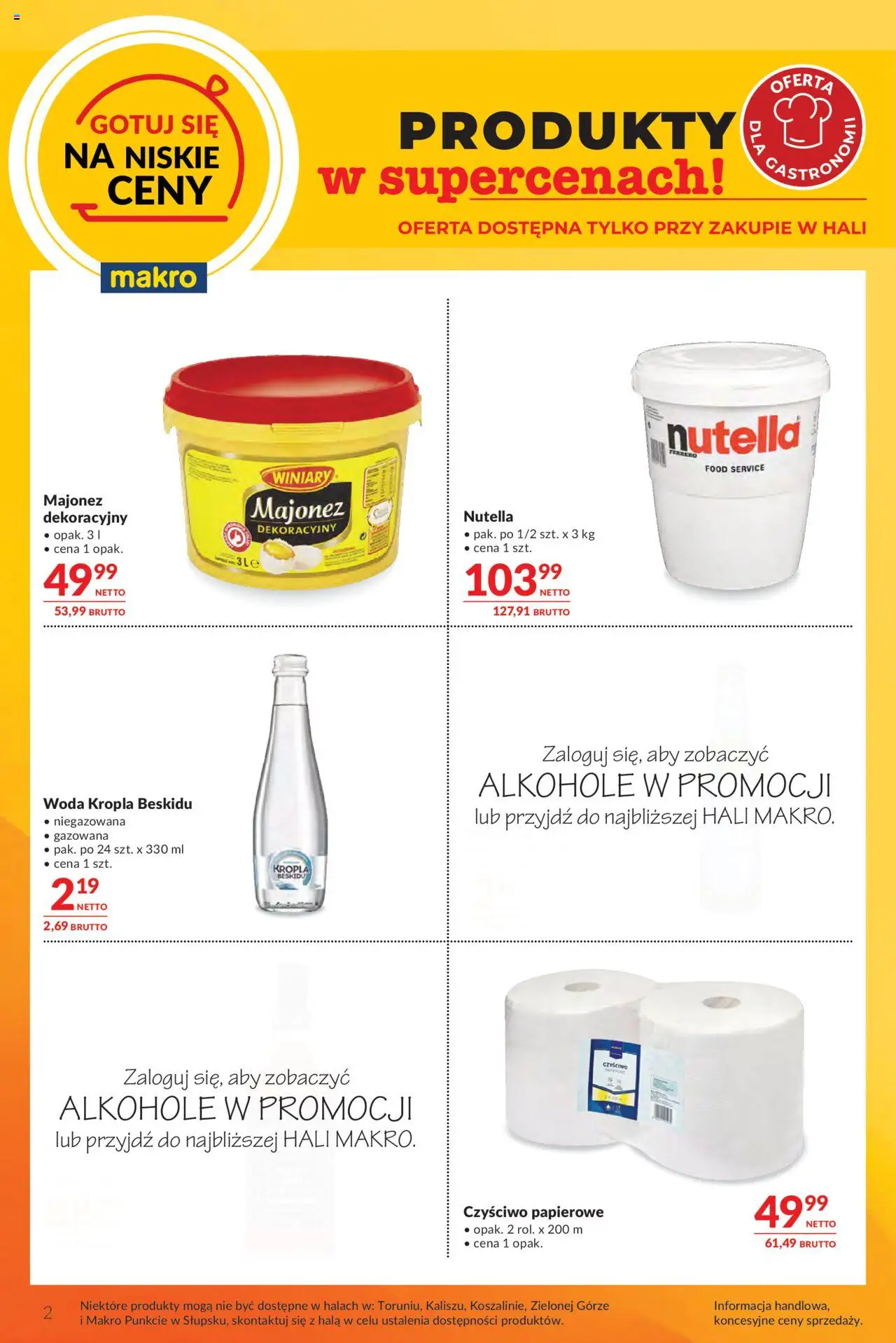 Makro Gazetka - Oferta dla gastronomii - strona 2- ważny od 22.07.2025