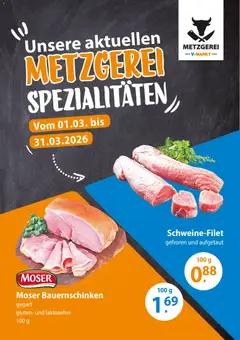 Vorschau V-Markt - Metzgereiangebote März gültig ab 01.03.2026