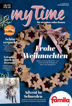 Vorschau Famila Nordwest  myTime Dezember 2025 gültig ab 01.12.2025