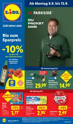 Vorschau Lidl Prospekt 	 gültig ab 08.09.2025