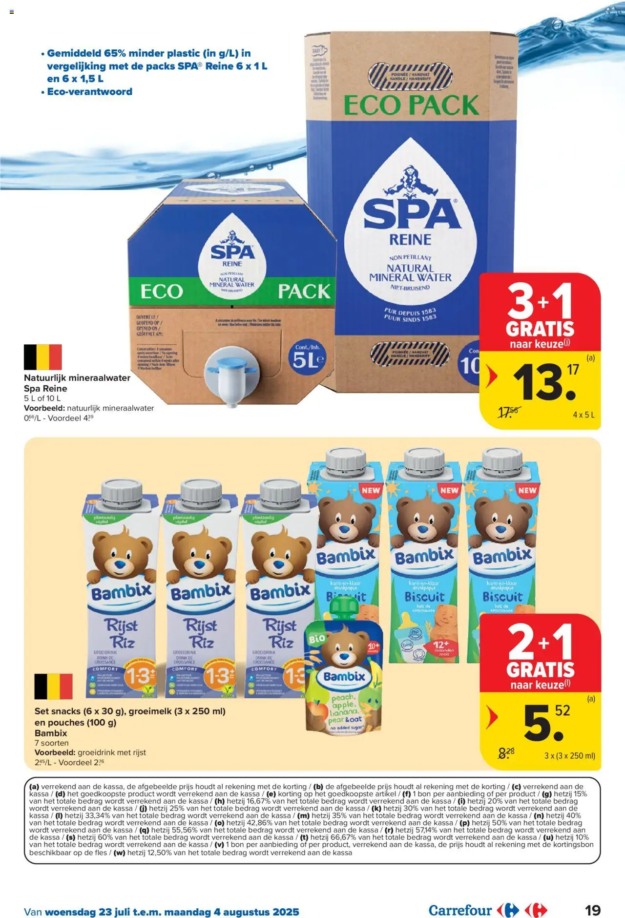 Carrefour - Hypermarkten - Market Act For Food Special - pagina 19- geldig vanaf 23/07/2025