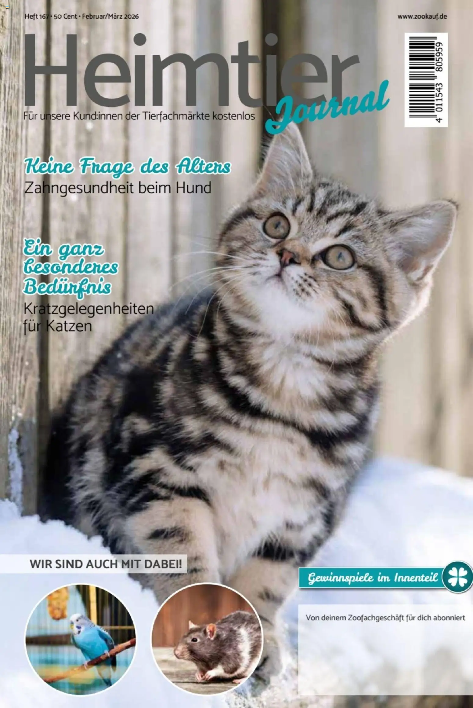 zookauf  Heimtier Journal - Seite 1 - gültig ab 01.02.2026