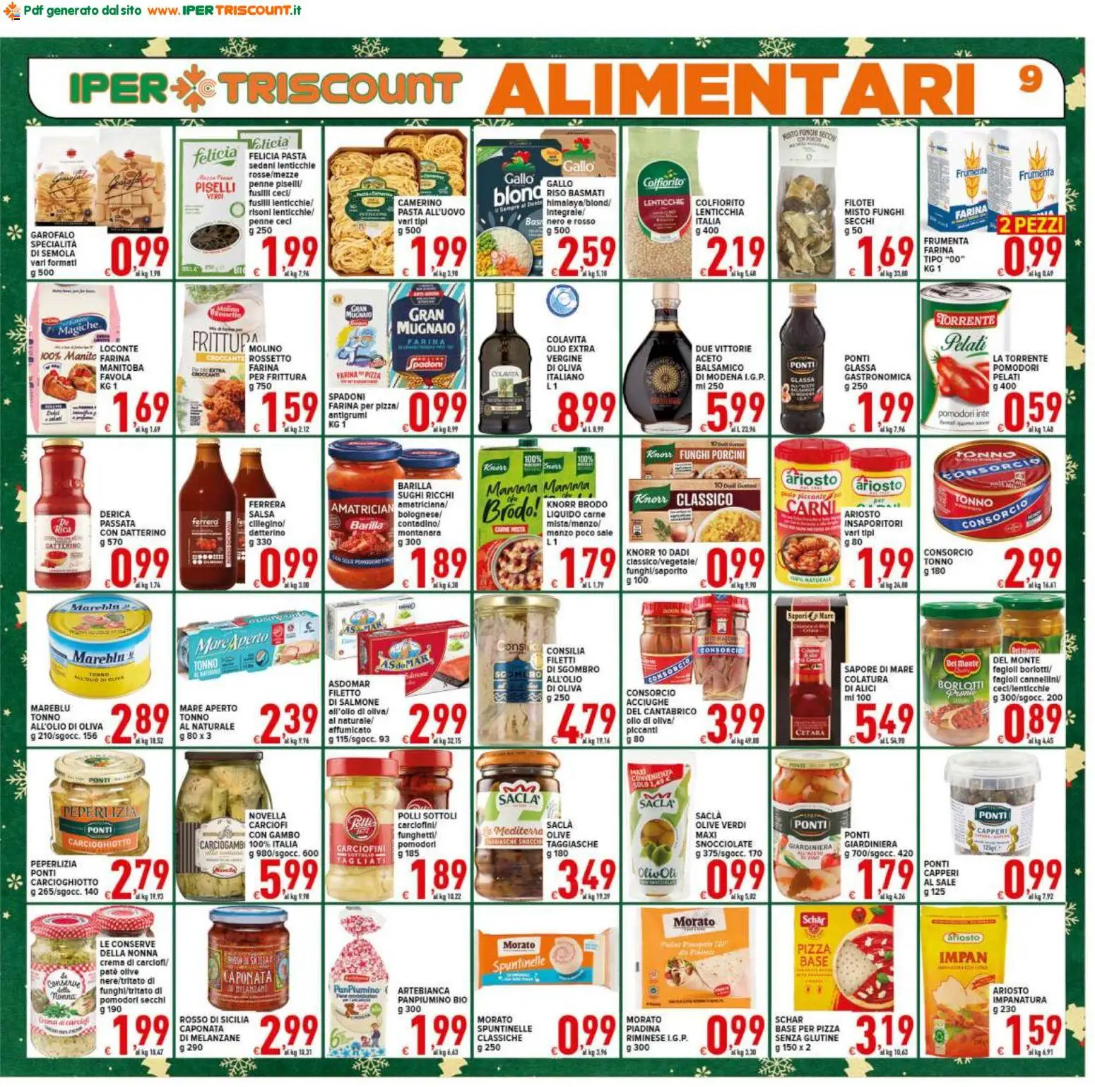 Volantino Ipertriscount	 - pagina 9 - valido dal 06/12/2025