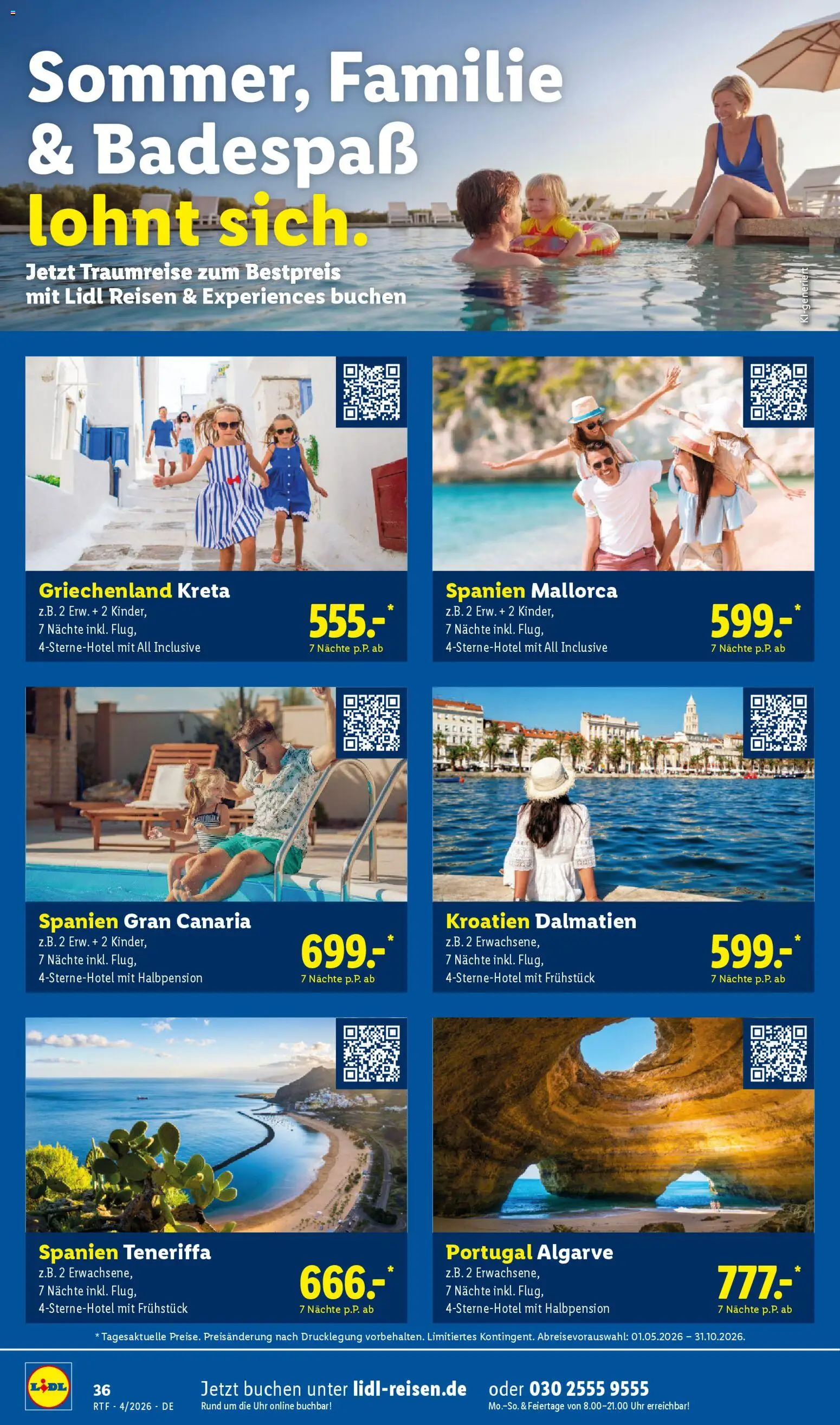 Lidl Reisen Prospekt 	 - Seite 36 - gültig ab 11.04.2026