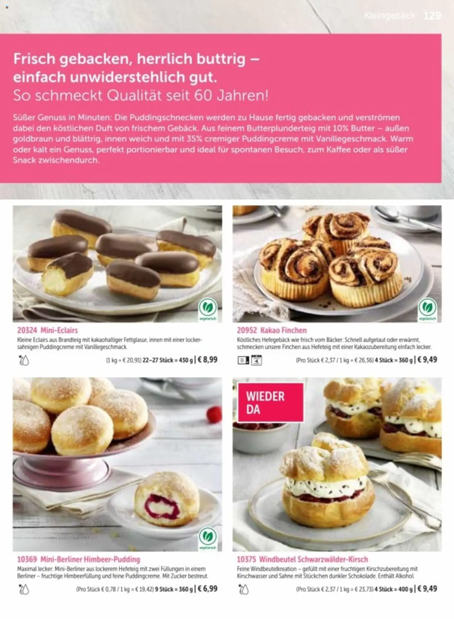 Bofrost Katalog - Seite 129 - gültig ab 06.03.2026