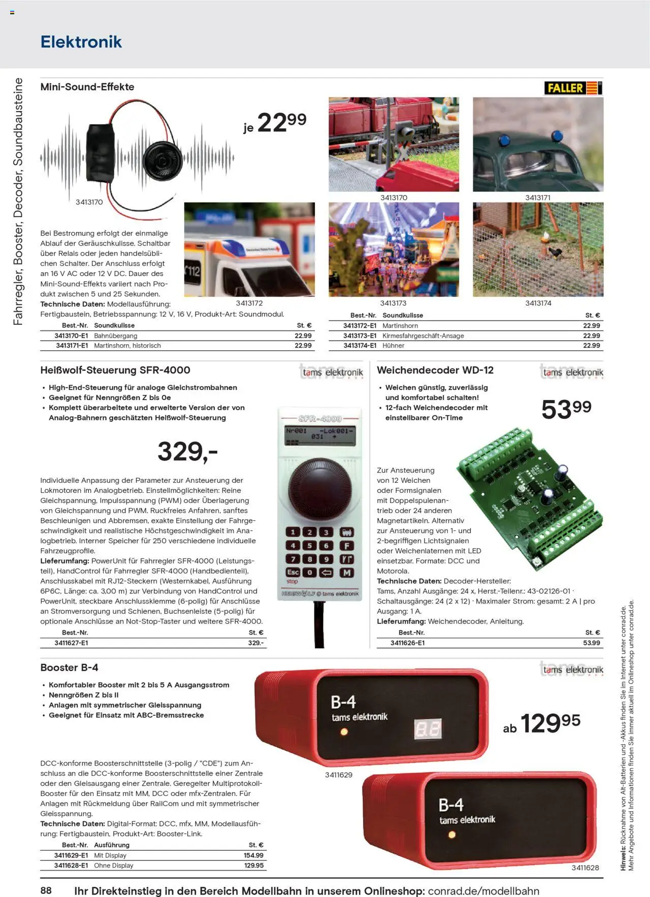 Conrad  Modellbahn Katalog - Seite 90 - gültig ab 25.08.2025