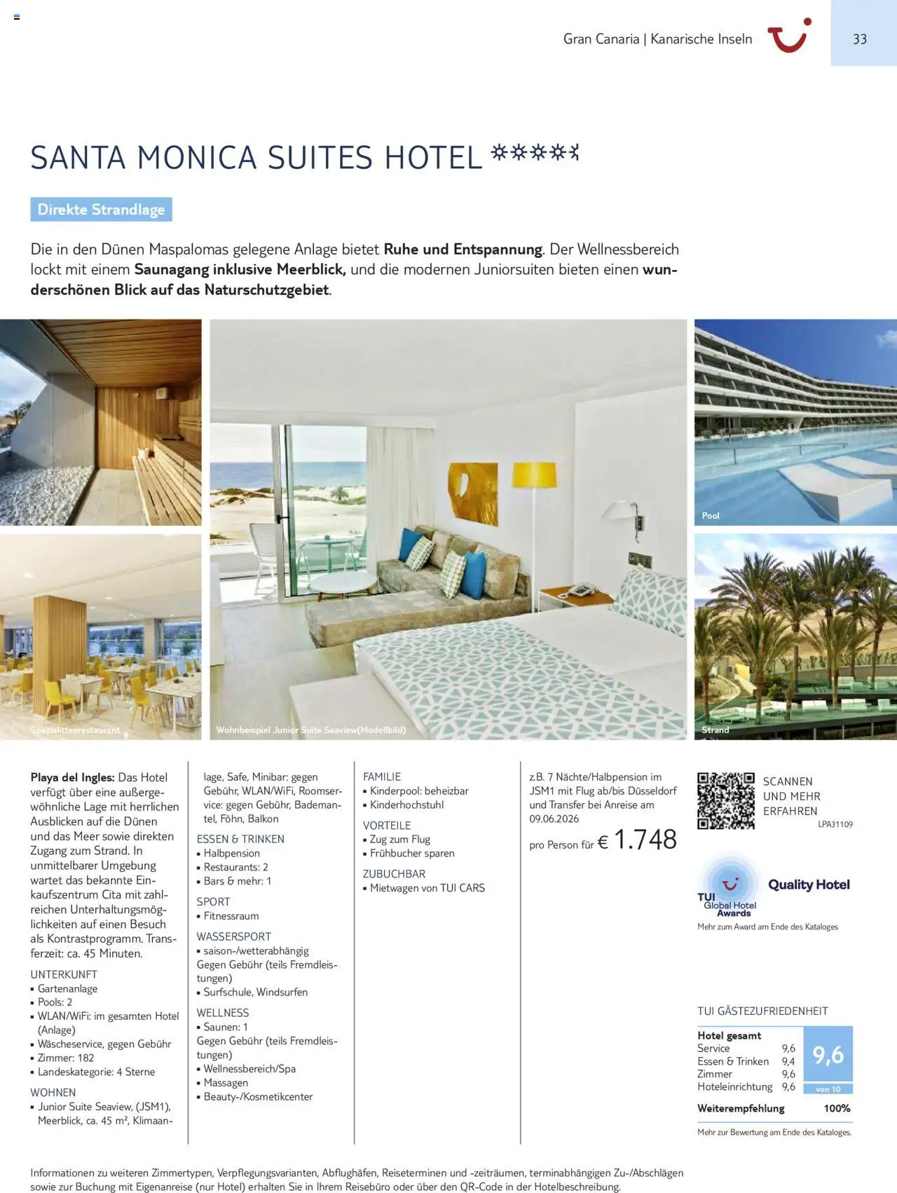 TUI Prospekt Kanaren, Kapverden & Senegal 2025/26	  - Seite 33 - gültig ab 01.11.2025