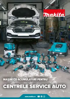 Makita catalog - Mașini cu acumulatori pentru centrele service auto valabil de la 23.10.2025