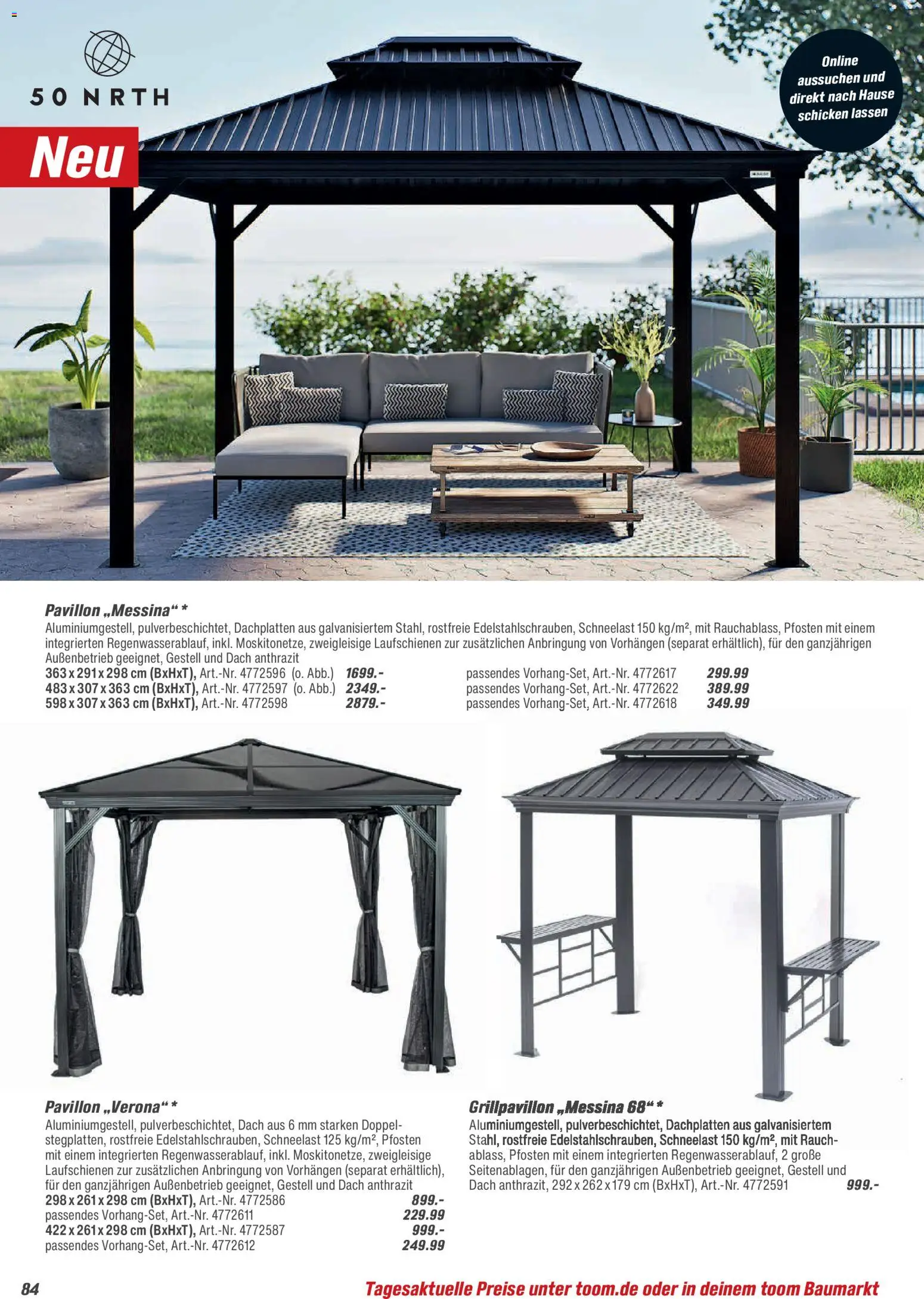 Toom Baumarkt  Gartenmöbel & Solar-Leuchten 2026 - Seite 84 - gültig ab 01.01.2026