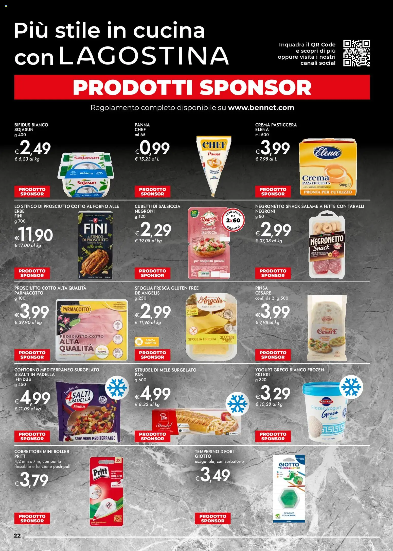 Volantino bennet	 - pagina 22 - valido dal 04/12/2025