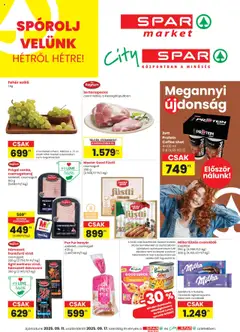 Előnézet Spar Market Akciós újság érvényes 2025.09.11.-tól