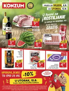 Konzum katalog od 06.08.2025