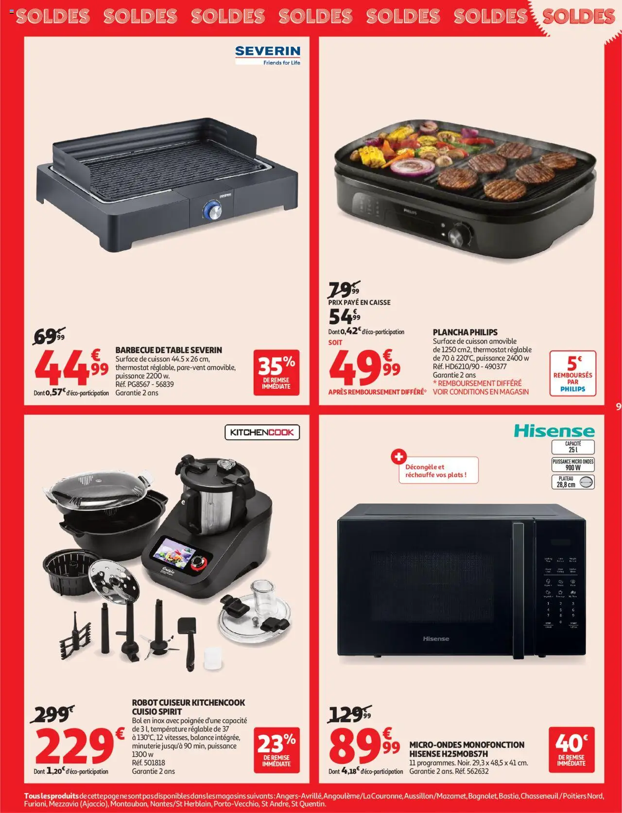 Auchan SOLDES : jusqu'à -70% ! - page 9 - valable à partir du 25/06/2025