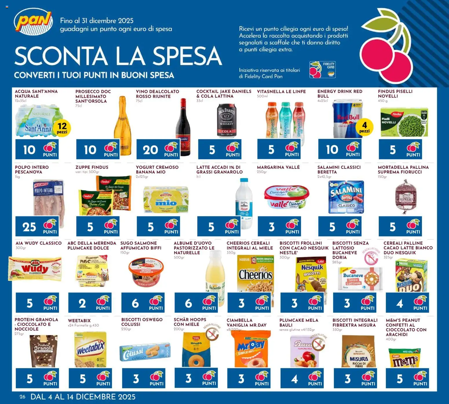 Volantino Pan	 - pagina 26 - valido dal 04/12/2025