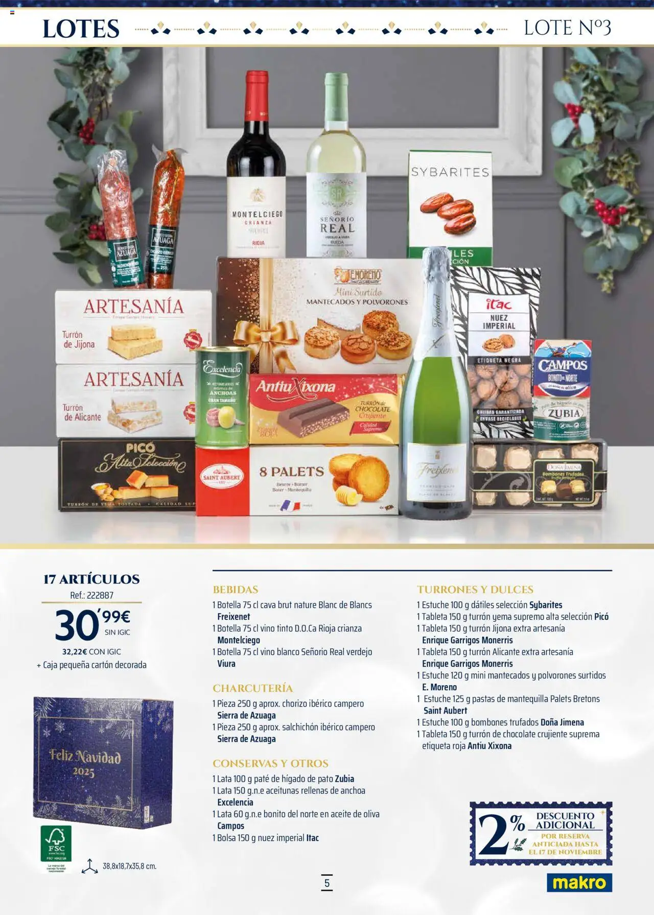 Makro - Lotes y cestas Canarias - Página de 5 - Válido desde 04/10/2025