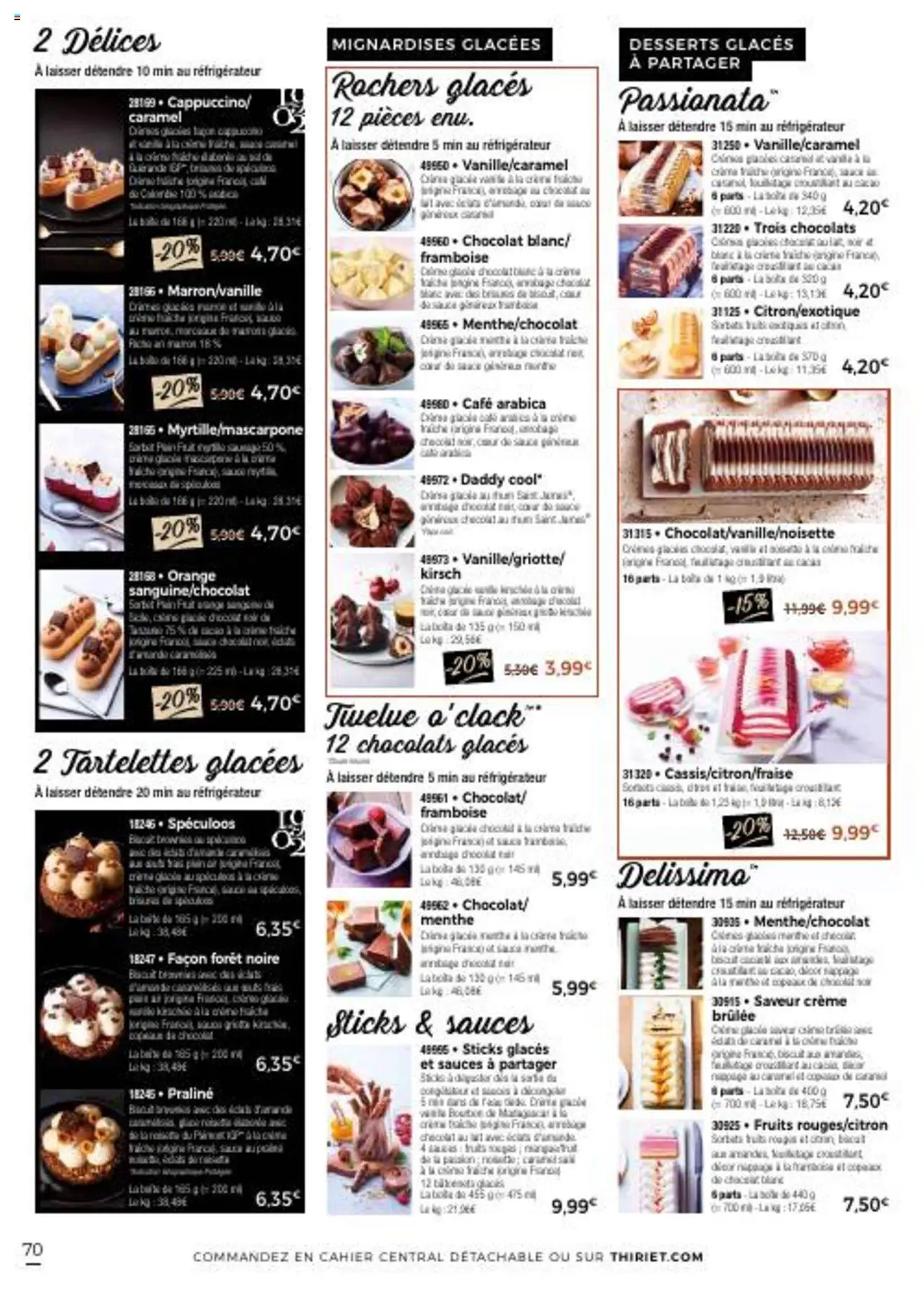 Thiriet catalogue livraison à domicile - page 70 - valable à partir du 11/07/2025