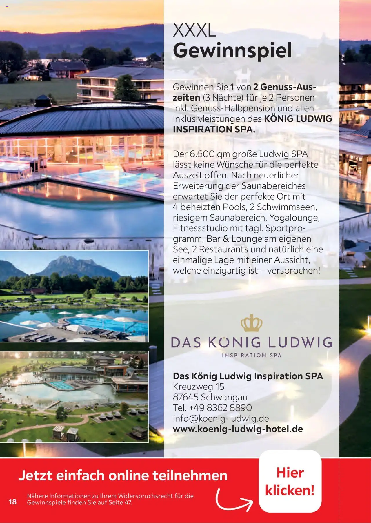 XXXL Lutz Freundschaftskartenjournal - Seite 18 - gültig ab 01.08.2025