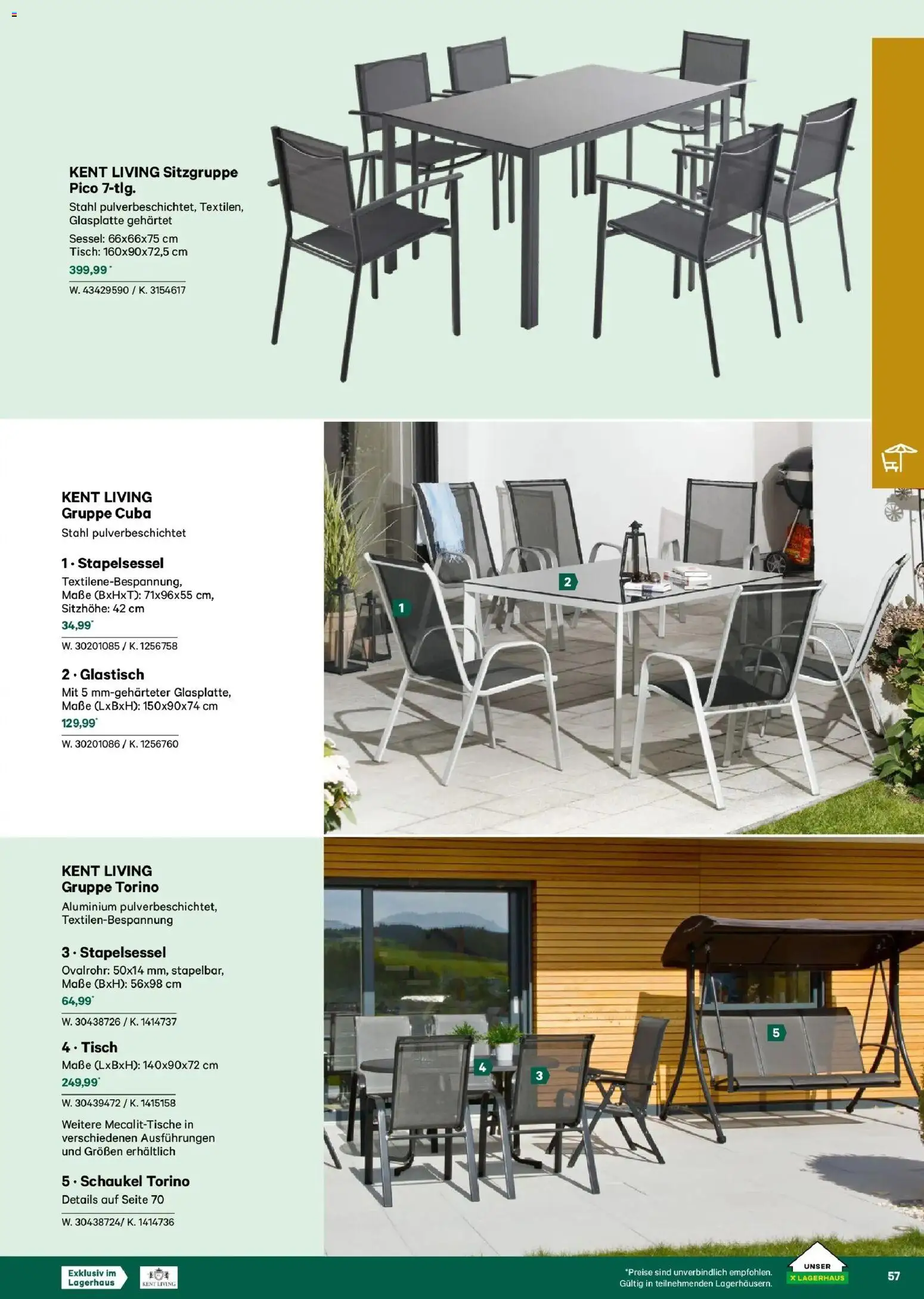 Lagerhaus Garten & Freizeit Katalog 2026 - Wien, Innsbruck - page 57- valid from 01.03.2026