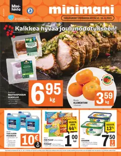 Esikatselu Minimani tarjoukset voimassa alkaen 12/11/2025