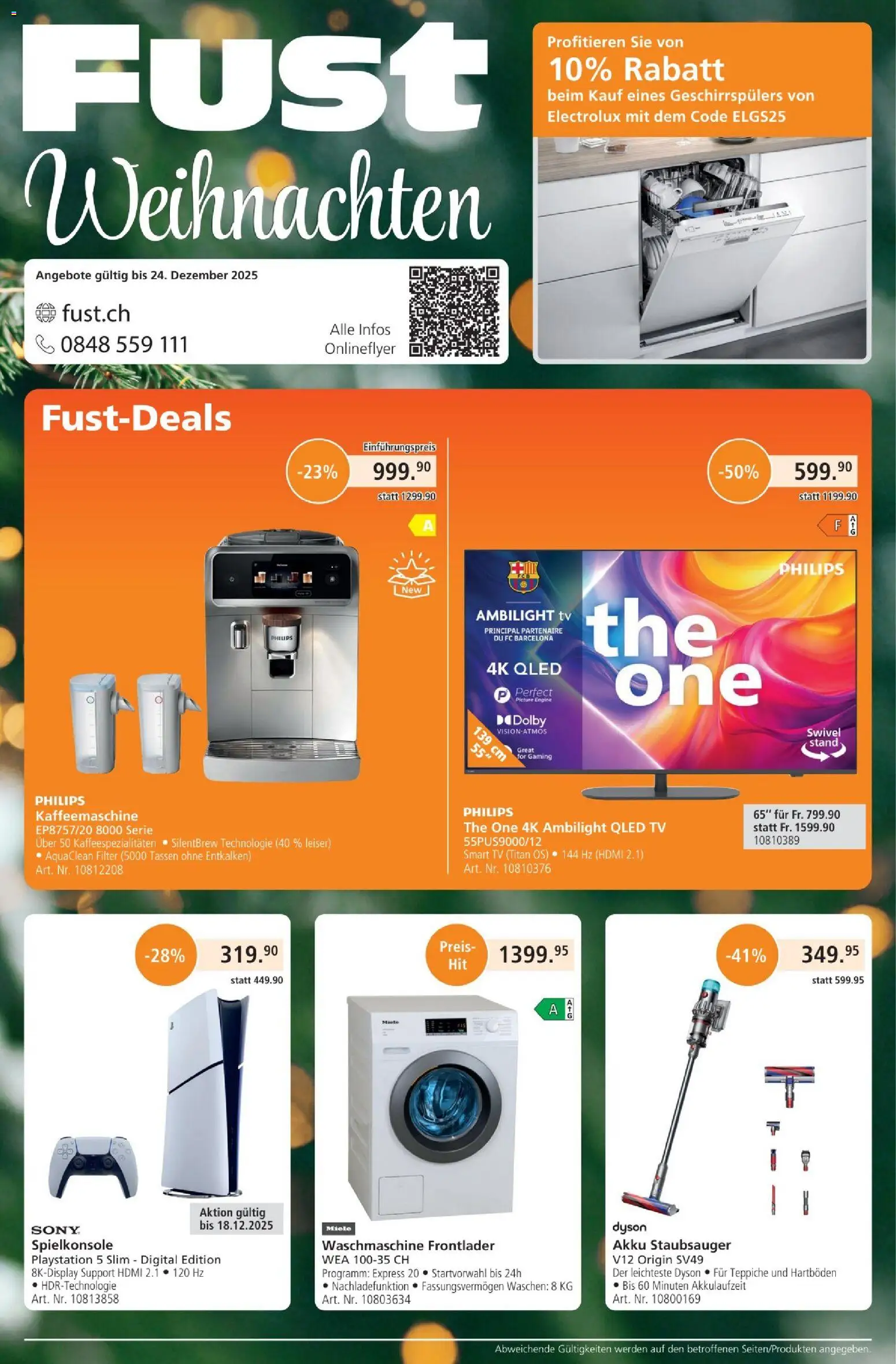 Fust Aktionen - Seite 1- gültig ab 01.01.2025