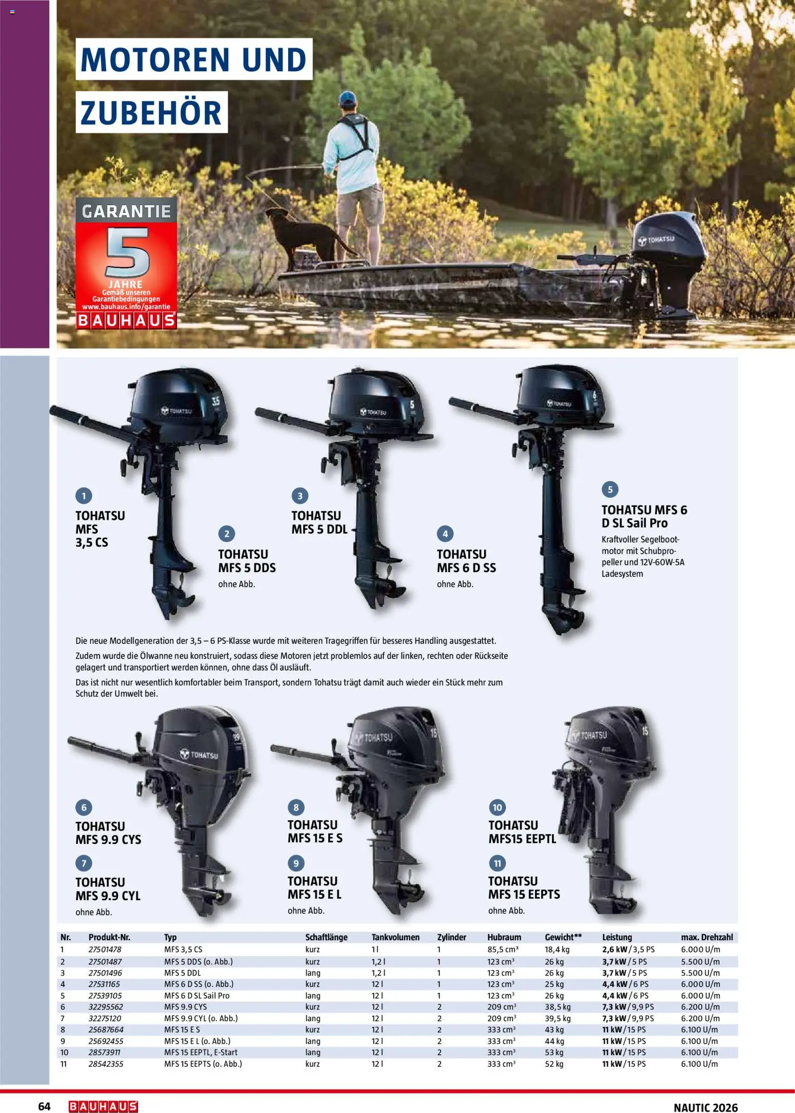 Bauhaus Nautic - page 64- valid from 01.01.2026