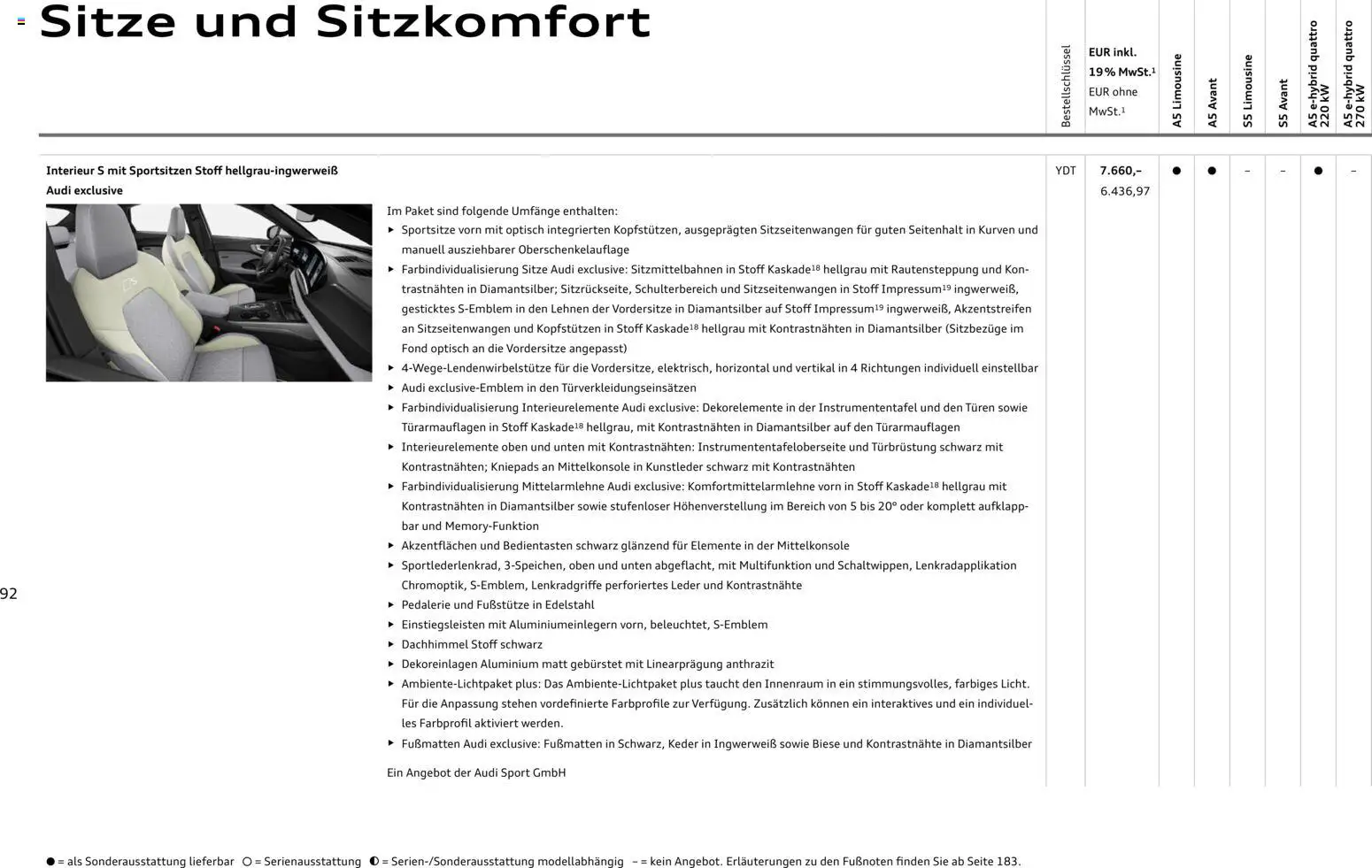 Audi A5 - Seite 92 - gültig ab 28.10.2025