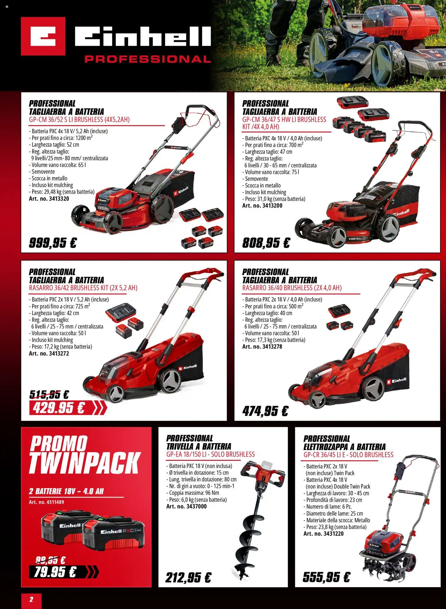Volantino Einhell	 - pagina 2 - valido dal 02/02/2026