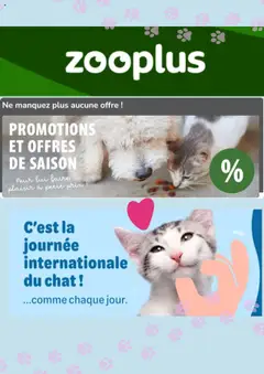 Zooplus folder / publicité geldig vanaf 06/08/2025