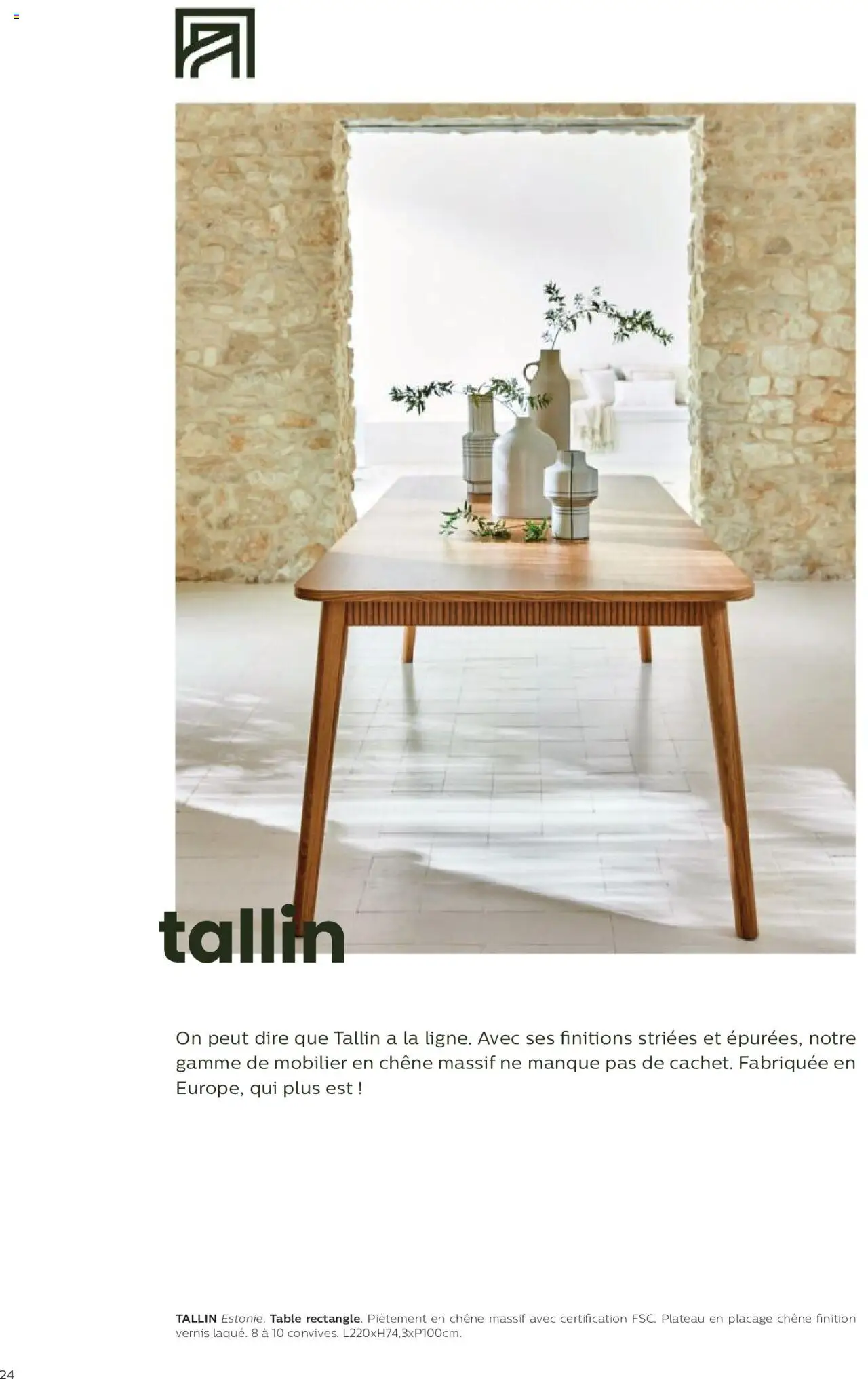 Alinéa catalogue - page 24 - valable à partir du 01/05/2024