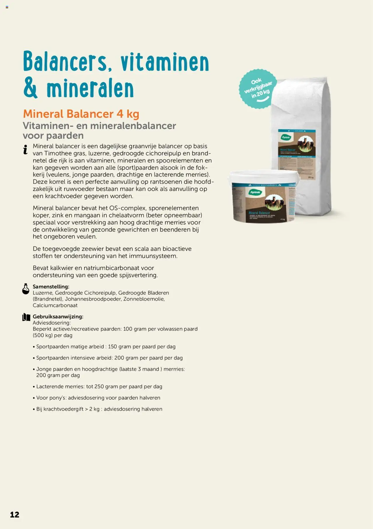 Aveve Paardensupplementen - page 12- valid from 01/06/2023