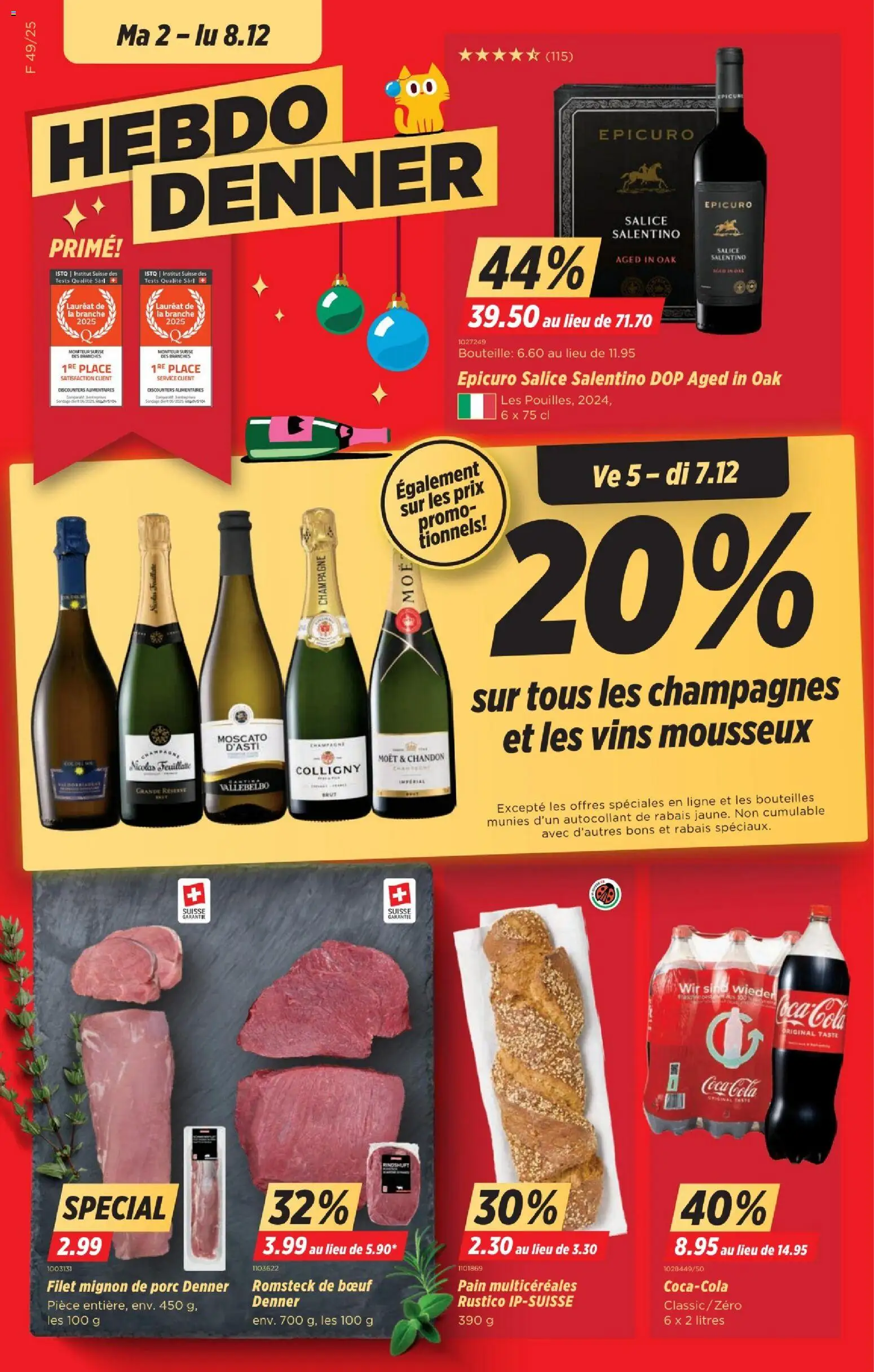 Denner Aktionen FR - Seite 1- gültig ab 02.12.2025