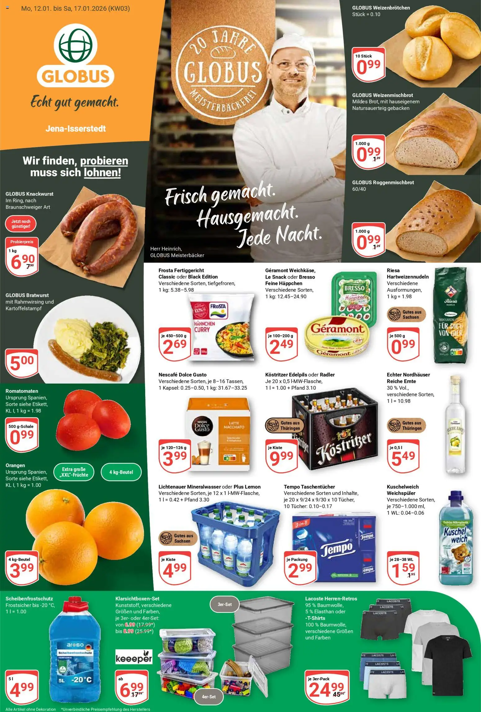 Globus Prospekt 	 - Seite 1 - gültig ab 12.01.2026