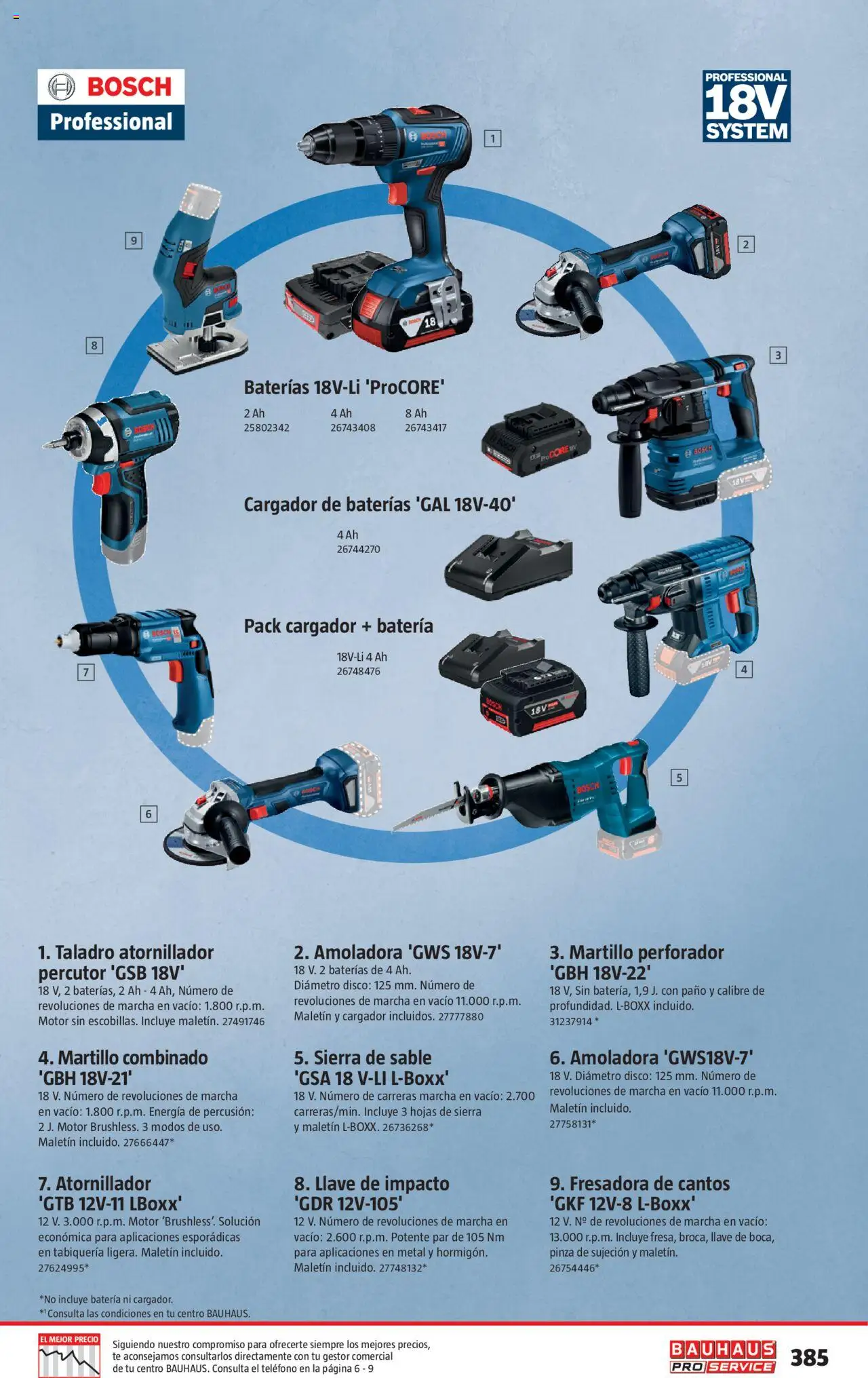 Bauhaus - ProService  - Página de 385 - Válido desde 24/02/2025