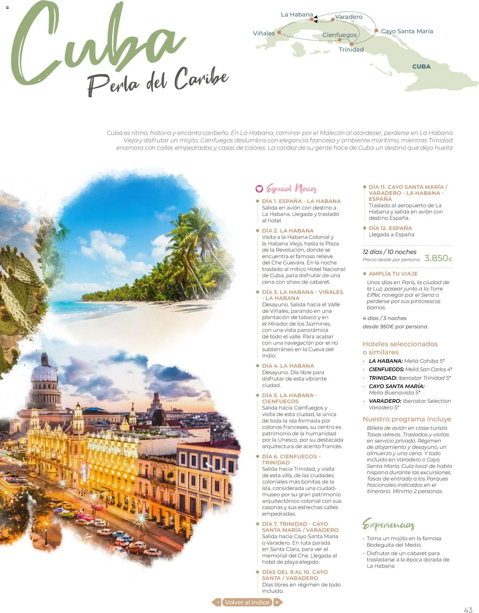 Viajes El Corte Inglés - Catálogo Tourmundial Premium - Página de 45 - Válido desde 01/01/2026