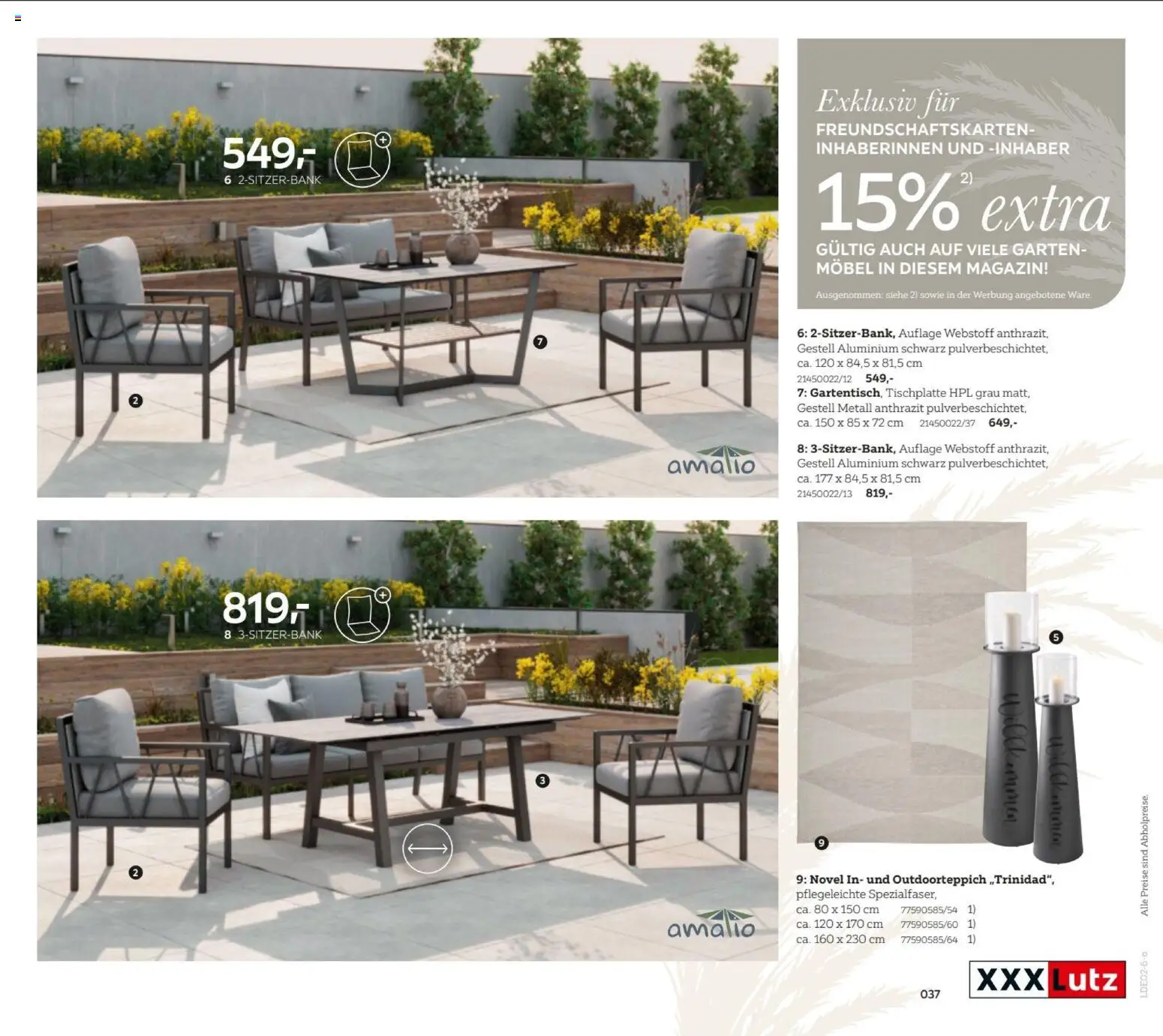 XXXL Lutz My Home Garten - Seite 37 - gültig ab 23.02.2026