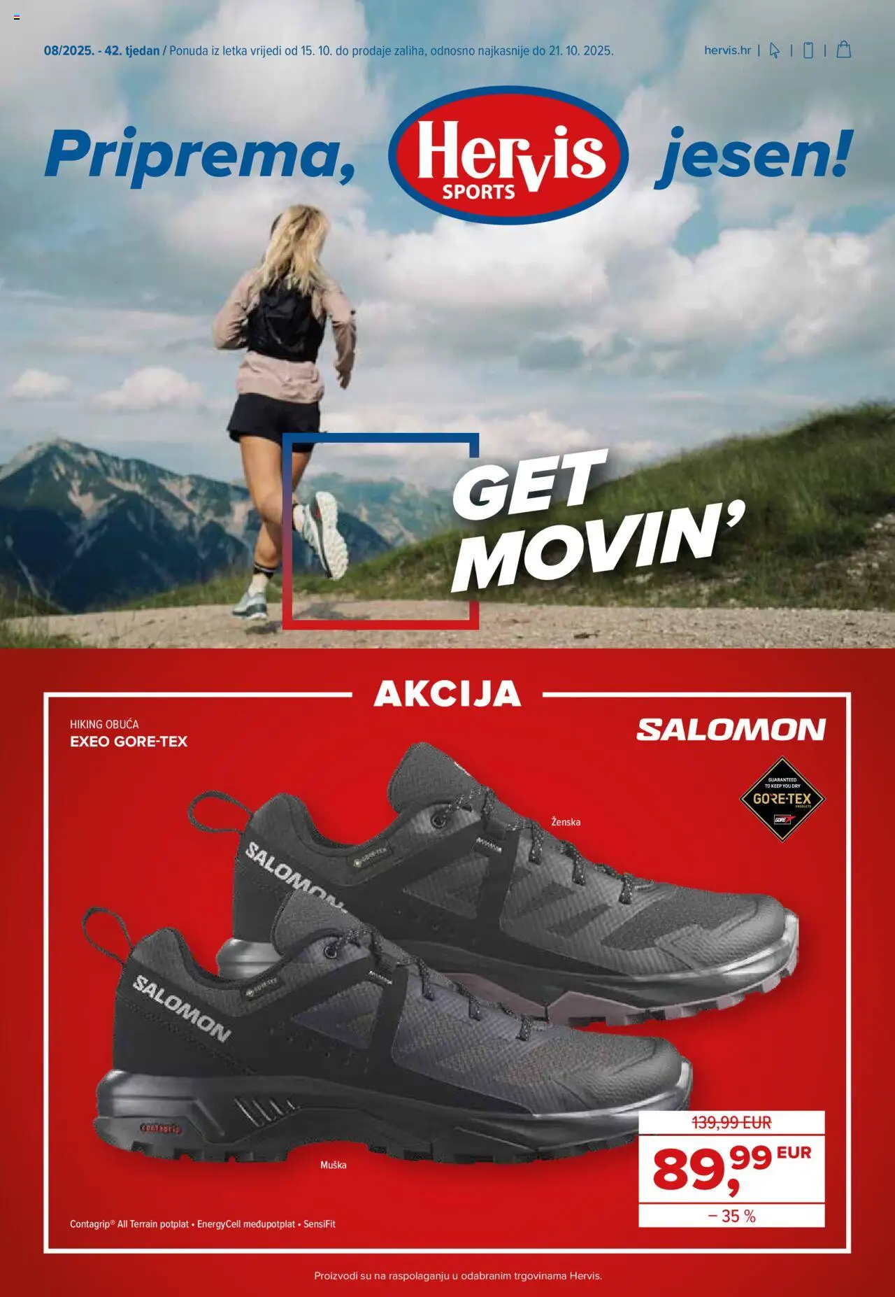 Katalog Hervis - stranica 1- važeći od 15.10.2025