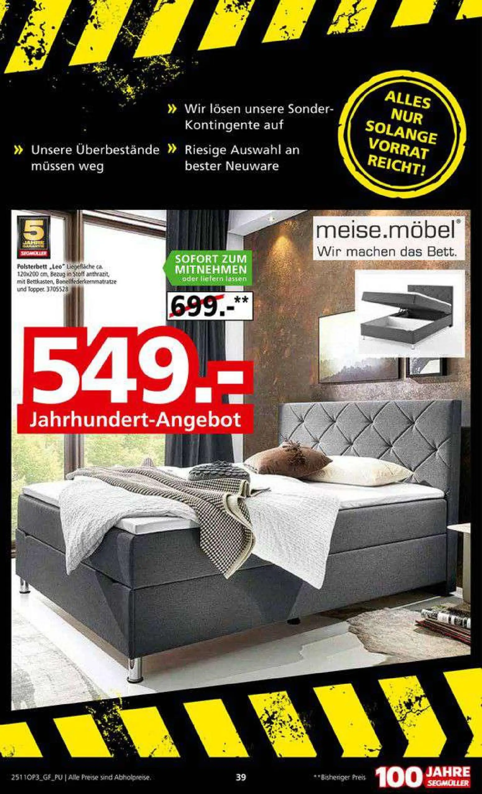 Segmüller Lagerausverkauf bei Segmüller - Seite 39 - gültig ab 22.11.2025