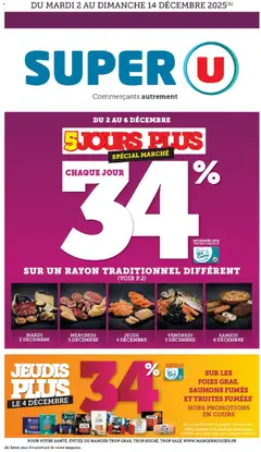 Aperçu Super U - Les prix bas de la semaine valable à partir du 02/12/2025