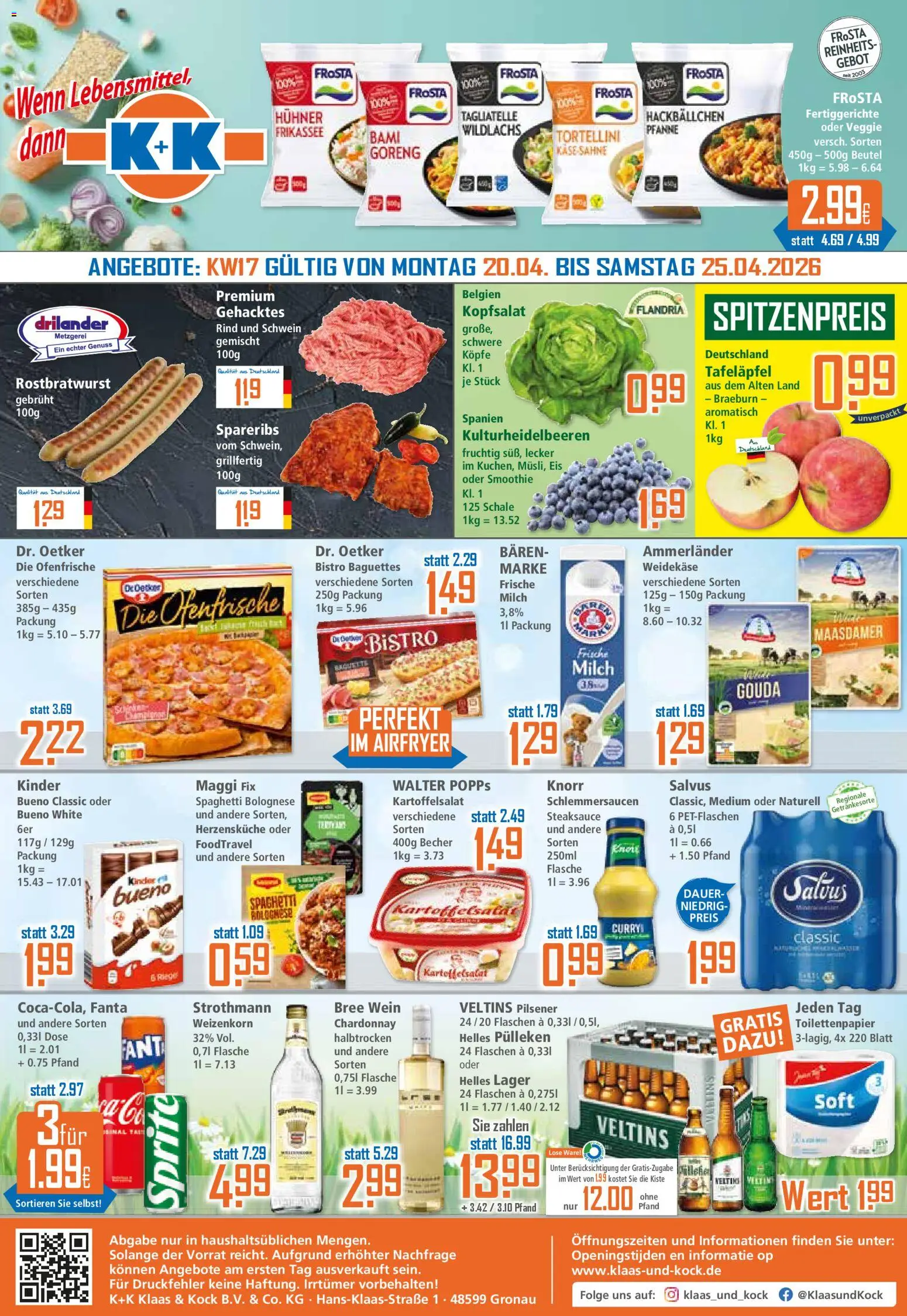 Klaas & Kock Prospekt 	 - Seite 1 - gültig ab 20.04.2026