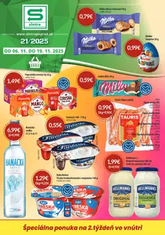 Sintra leták platný od 06.11.2025