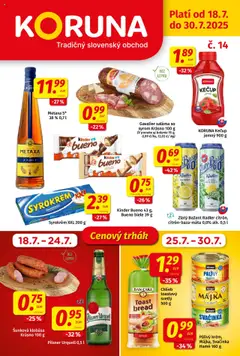 Koruna leták platný od 18.07.2025