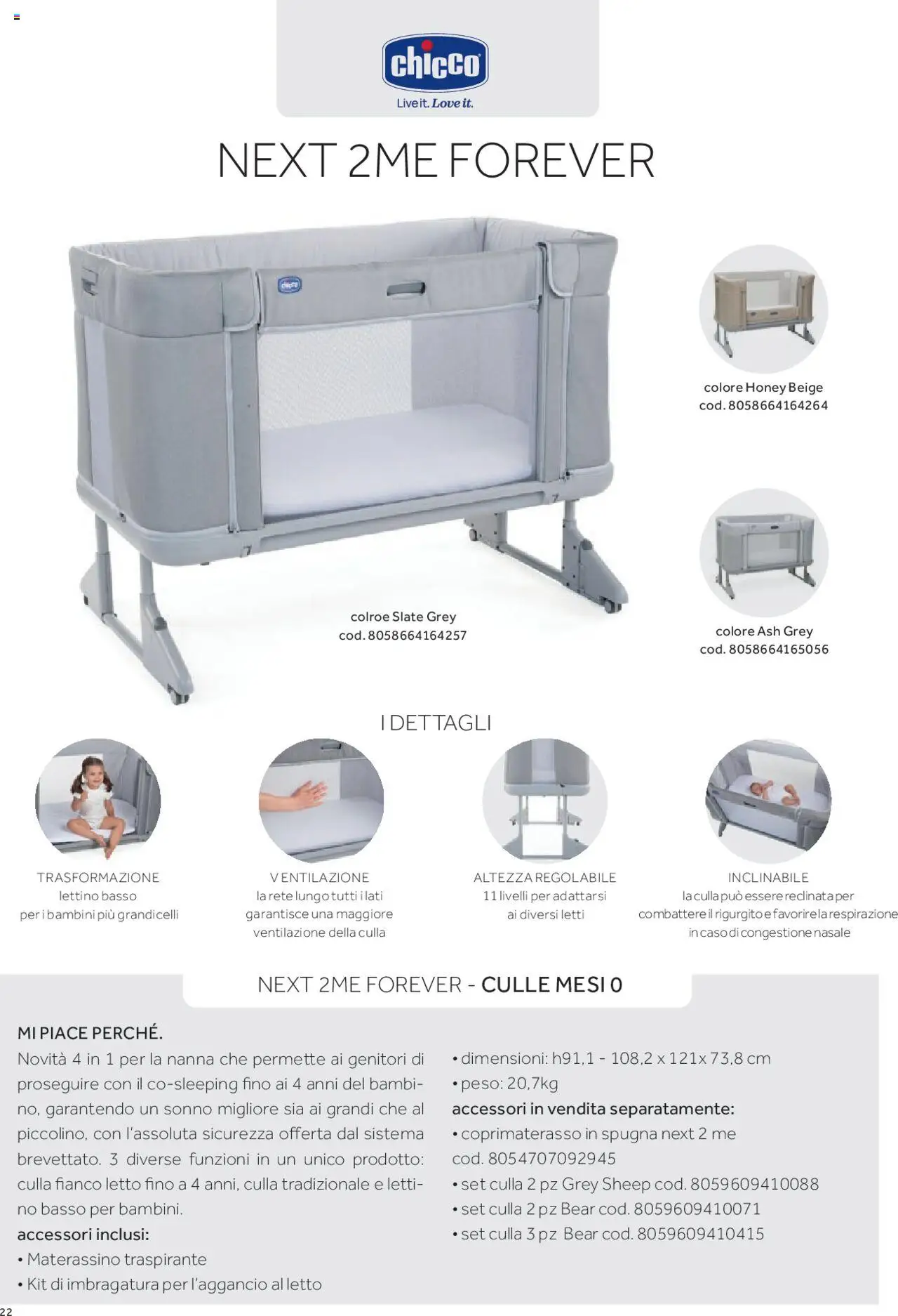 Catalogo Camarette e Lettini Prenatal	 - pagina 15 - valido dal 01/01/2025