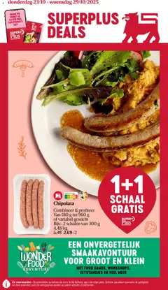 Delhaize folder week 43 geldig vanaf 23/10/2025