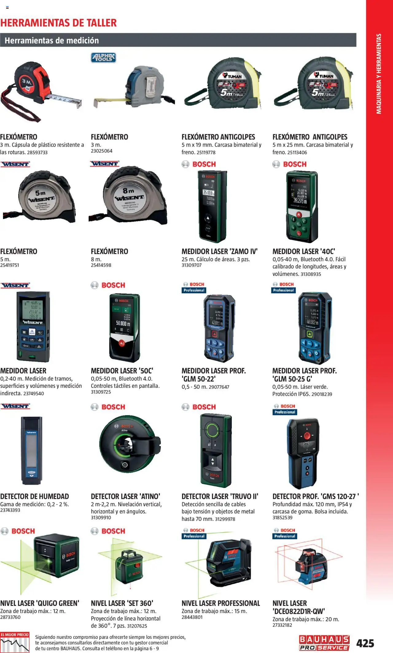 Bauhaus - ProService  - Página de 425 - Válido desde 24/02/2025